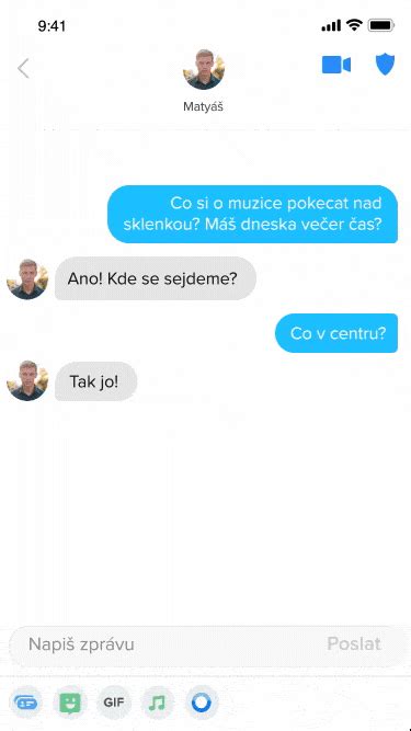 Zrušení propojení – Tinder